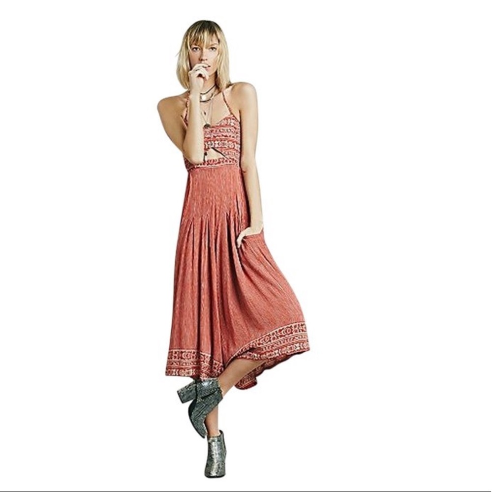 Free People Bali Sanur Jumpsuit XS